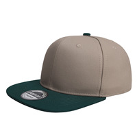 Casquette Streetwear Unisexe Personnalisée Broderie Visière Plate Toile Six Panneaux Snapback Couleur d'Équipe Réglable Taille Unique Vente en Gros