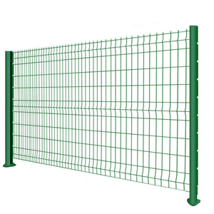 Clôture en fil de fer soudé 3D revêtue de PVC anti-corrosion pour projets de jardinage et d'aménagement paysager - Product Image 1