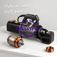 Coupe-ferraille électrique portatif PC-25, coupe à froid, capacité 4-25 mm, coupe rapide en 3,5 s, moteur en cuivre pur, tension personnalisable