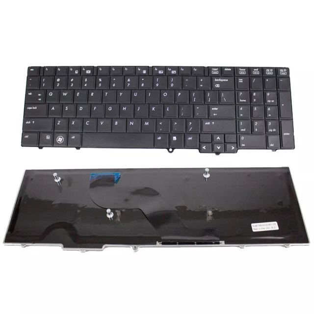Laptop Keyboard for HP EliteBook 8540p 8540w Replacement US Keyboard PK1307G2A00 for HP Laptop Keyboard