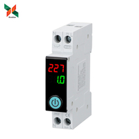 Interrupteur intelligent WiFi Tuya 1P 63A, disjoncteur miniature, montage sur rail DIN, protection contre les surcharges et les courts-circuits, commande vocale
