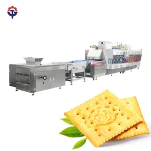 Grootschalige Industriële Kwaliteit Duurzame Cracker Maken Machine Ei Koekjesmaker Boterkoekjes Maken Machine