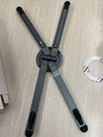Support portable pour ordinateur portable et tablette en alliage d'aluminium, magnétique, rotatif à 360°, pliable, nouveau et créatif