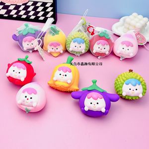 Jouet <span class=keywords><strong>anti</strong></span>-<span class=keywords><strong>stress</strong></span> Kawaii Pêche Squishy, doux, à remontée lente, balle de décompression, cadeau pour enfants, jouet à presser pour soulager l'anxiété - Product Image 6