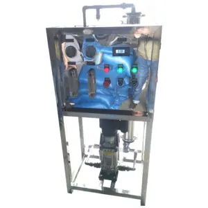 Filtro de água portátil 250l/h ro, máquina principal com filtros de 20 "pré-tratamento