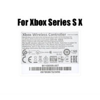 1 autocollant de protection pour manette Xbox Series S/X, autocollants arrière pour manette Xbox One Slim S/360/Elite