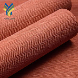 ورق جدران فاخر حديث بملمس طبيعي، عازل للصوت، من السيزال والحرير والقطن والفلين والكتان، مقاوم للماء لمدة عام واحد - Product Image 3