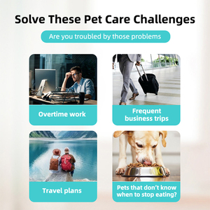 Smart WiFi <strong>Automatic</strong> Pet <strong>Feeder</strong> for Cage - Timed &amp; Portion-Controlled Feeding <strong>Programmable</strong> Pet <strong>Feeder</strong> for Cats, Dogs, Rabbits - Product Image 5