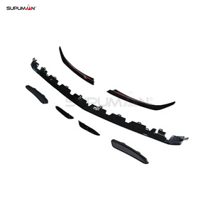 Kit de parachoques delantero de rendimiento negro brillante SPM ABS para <span class=keywords><strong>MERCEDES</strong></span> BENZ Clase <span class=keywords><strong>C</strong></span> w177 Kit de cuerpo de labio delantero accesorios de estilo <span class=keywords><strong>AMG</strong></span> <span class=keywords><strong>2019</strong></span> + - Product Image 4