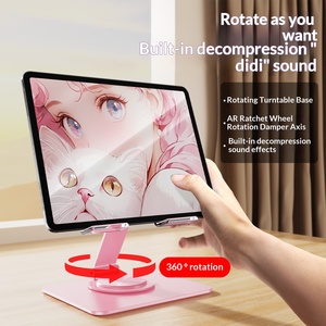 Soporte para tableta con disipación de calor, diseño de conejo, ajustable en múltiples ángulos, estable, antivibración, para teléfono móvil y tableta - Product Image 3