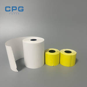 Papel Térmico de Alta Sensibilidad de 80 mm x 80 mm, 65 g/m², para Recibos de Punto de Venta en Supermercados, Venta al por Mayor de Fábrica, Muestras Gratis - Product Image 1