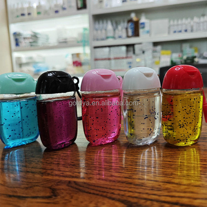 Kustom Mini 30ml ukuran perjalanan 75% Gel pembersih tangan alkohol dengan aroma kimia & buah membunuh 99.99% kuman - Product Image 2