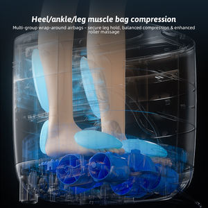 Masajeador de Pies, Máquina de Terapia para Pies, Dispositivo de Cuidado de Pies Totalmente Automático con Bolsas de Aire, Masajeador de Pies con Rodillos y Calor, Inalámbrico - Product Image 4