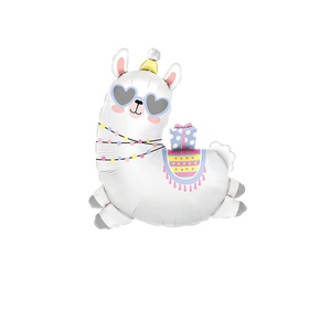 Balon Foil Hewan Kartun Dinosaurus Alpaka Paus Kuda untuk Dekorasi Ulang Tahun dan Pengaturan Suasana - Product Image 4