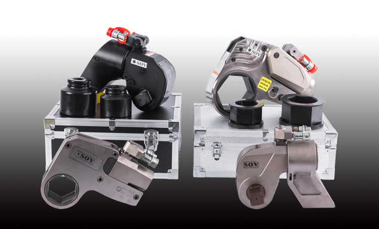 Hytorc SOV-2XLCT Hollow Hydraulic Torque Wrench & HEX