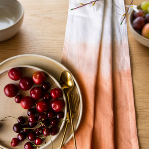 Serviette de cuisine en coton biologique tissé de couleur unie de qualité supérieure, carrée, écologique, lavable en machine - Product Image 1