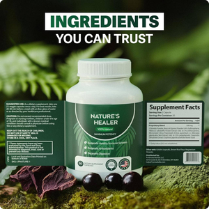 Cross-Border Health Supplements Mercado Libre Hot-Selling Pure Moringa Capsules Adult Immune Support 60 Capsules In-Stock - Product Image 3
