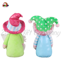 Zaves 10 ''bunte Elfen figur niedliche Freude Liebes zeichen für Weihnachts ferien & Neujahrs party Dekor Fabrik Großhandel