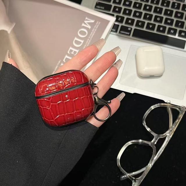 Leather Earbud Case Shockproof Luxury for AirPods