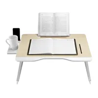 Katlanır TV yemek tepsisi ergonomik Stand Up dizüstü bilgisayar masası yatak tepsi taşınabilir zemin yazı masası