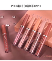 Ensemble de rouge à lèvres liquide mat de marque privée