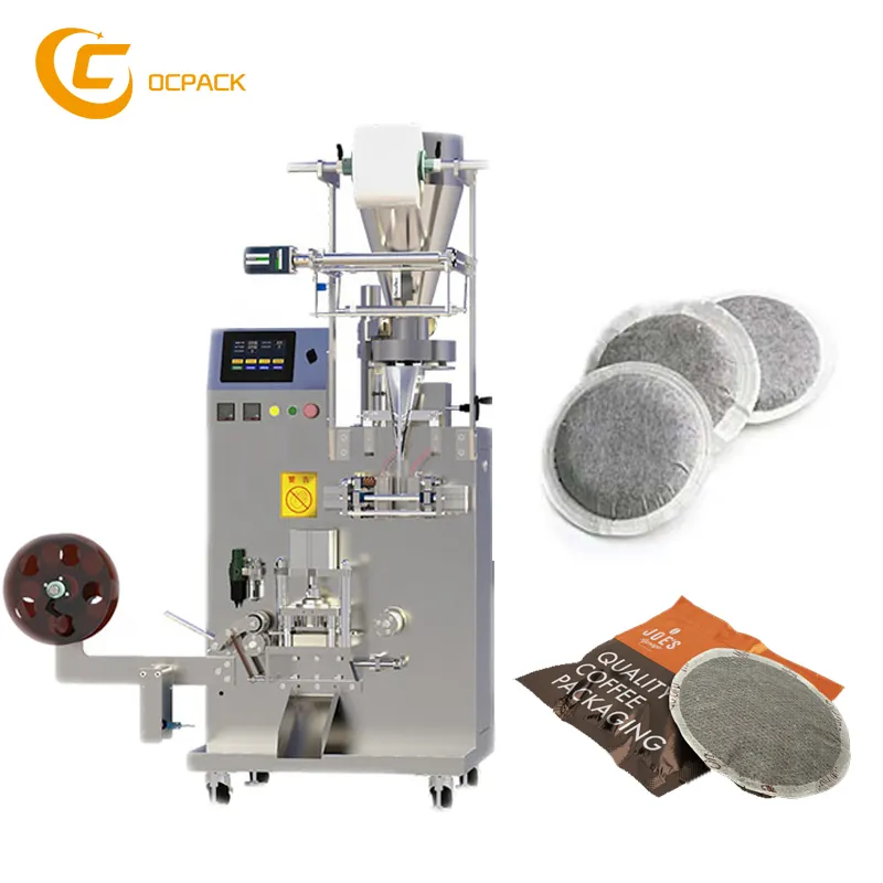 3g 7g 8g Automatic soft round tea bag coffee pod packing machine