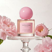Promotion Bouteilles en Verre Cylindriques Transparents de Luxe pour Parfum 30ml 50ml 100ml avec Vaporisateur, Eau de Cologne et Parfum en Gros, Personnalisation