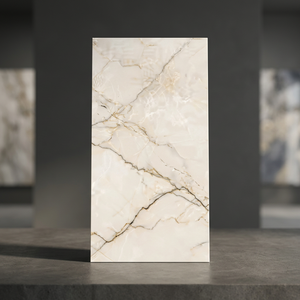 Carreaux de porcelaine effet terrazzo Soul Crema 60x120cm, collection rustique pour extérieur avec surface sculptée - Product Image 2
