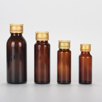 Bouteille en verre de liquide oral 30ml 60ml 100ml 150ml 200ml 250ml 300ml 500ml Récipient de médecine Sirop Oral Liquid
