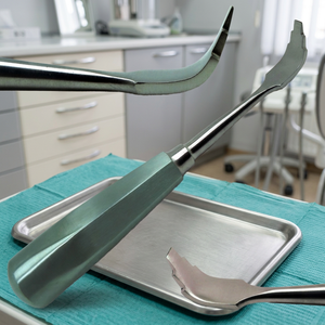 Instrument de retrait de couronne dentaire en acier inoxydable, poignée ergonomique, outil chirurgical manuel, classe I - Product Image 4