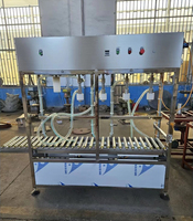 Machine de remplissage d'eau en bouteille semi-automatique pneumatique de petite taille pour bouteilles de 3 et 5 gallons, station de remplissage d'eau potable, vente en gros d'usine
