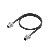 Connecteur de panneau d'éclairage LED M12 2Pin LED Wire Harness Molded Male Female Cable Connector IP65 for Outdoor Indoor
