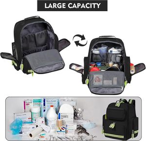 Échantillon gratuit, logo de marque personnalisé en relief 3D, étiquette en PVC, caoutchouc, silicone, trousse de premiers soins, sac médical d'urgence - Product Image 4