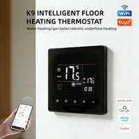 Interrupteur thermostat intelligent Wi-Fi 20A pour chaudières électriques et chauffage au sol pour bureaux - Vente en gros