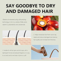 Vente en gros d'huile de luxe anti-perte pour cheveux Beurre de Batana brut pur Huile de Batana crue pour la repousse Huile de Batana pour le soin des cheveux