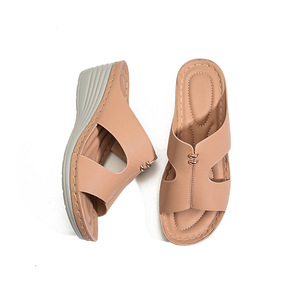 Sandalias de verano con punta abierta para mujer, calzado informal para caminar al aire libre con suela suave antideslizante - Product Image 5