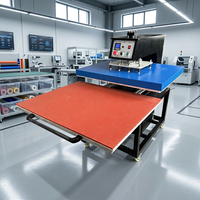 Presse à chaud hydraulique pour transfert de feuille silicone/moussée, à table auto-ouvrante, pour sublimation textile et impression thermique
