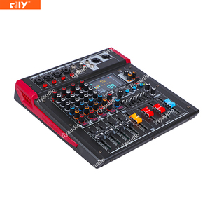 Console de mixage micro/ligne <span class=keywords><strong>série</strong></span> NK 4/6/8/12 canaux avec lecteur USB/SD, égaliseur musical 2 bandes, 99 DSP, alimentation fantôme 48 V pour <span class=keywords><strong>club</strong></span>/scène/discothèque - Product Image 4