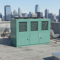Unité de condensation à vis refroidie par air BOER, prix de gros, 15 CV, unité de réfrigération