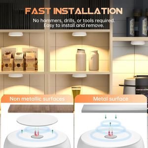 Trend ETL CE Listed Ultra-Thin <b>LED</b> Puck <b>Light</b> Recessed Surface Mounted <b>Mini</b> <b>Light</b> 7 Color 1-Year Warranty for Cabinet Lighting - Product Image 4