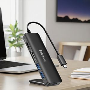 Hub USB C Adaptateur HDMI PD pour <span class=keywords><strong>MacBook</strong></span> <span class=keywords><strong>Air</strong></span>/Pro Surface Pro 7/8 XPS et plus Hub Type C 6 en 1 - Product Image 1