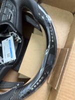 Nouveau volant adapté à Nissan GTR 2007-2015, volant en fibre de carbone amélioré
