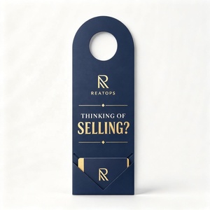 Impression personnalisée de porte-documents pour agents immobiliers, voisins, conseillers, avocats, flyers marketing, publicité en gros - Product Image 1