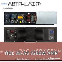 Module d'amplificateur de puissance 3200W 2 canaux en aluminium avec audio haute résolution pour enceintes actives pleine fréquence et caissons de basses