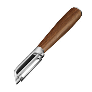 سكين مطبخ جديد من الفواكه والخضروات والفاكهة من الفولاذ المقاوم للصدأ مع مقبض خشبي - Product Image 6