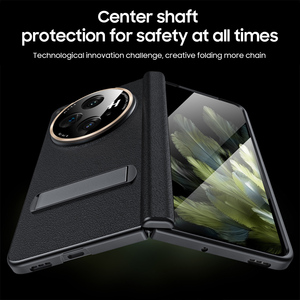 100% Da Chính hãng bao gồm tất cả các bảo vệ da chính hãng trường hợp điện thoại với sang trọng kim loại chủ đối với OnePlus mở oppofindn3 - Product Image 4