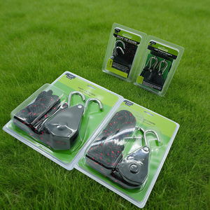 Sangles <span class=keywords><strong>d</strong></span>'<span class=keywords><strong>arrimage</strong></span> à cliquet robustes de 1/2'' 500 lb avec <span class=keywords><strong>crochet</strong></span> en S <span class=keywords><strong>pour</strong></span> le contrôle de la cargaison - Product Image 3