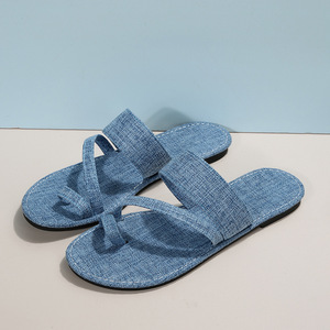 Summer Ladies Platform Slip-on Open Toe Slippers with Rubber Outsole for Outdoor <b>Beach</b> Use Comfortable Fashion Trend JFXSHOES - Product Image 1