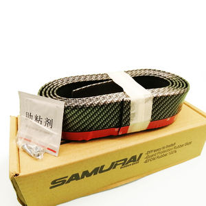 Protecteur de lèvre de pare-chocs de <span class=keywords><strong>voiture</strong></span> en fibre de carbone jupe en caoutchouc de samouraï - Product Image 6