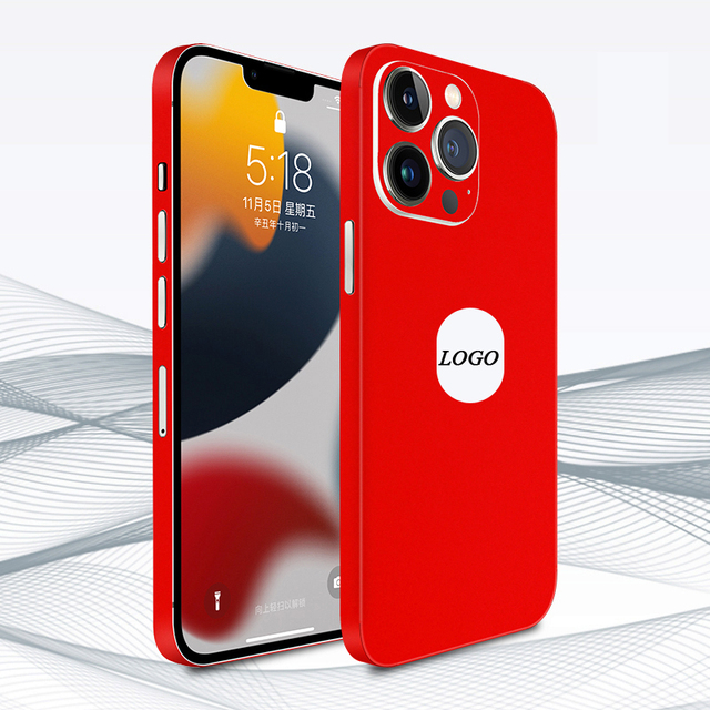 Custom PVC Adhesive Wrap Back Skin Sticker for iPhone 15 Plus 15 Pro Max Full Coverage Film
